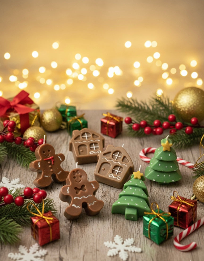 Christmas Ornaments Candle