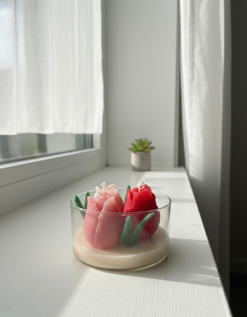 Tulip Bloom Jar