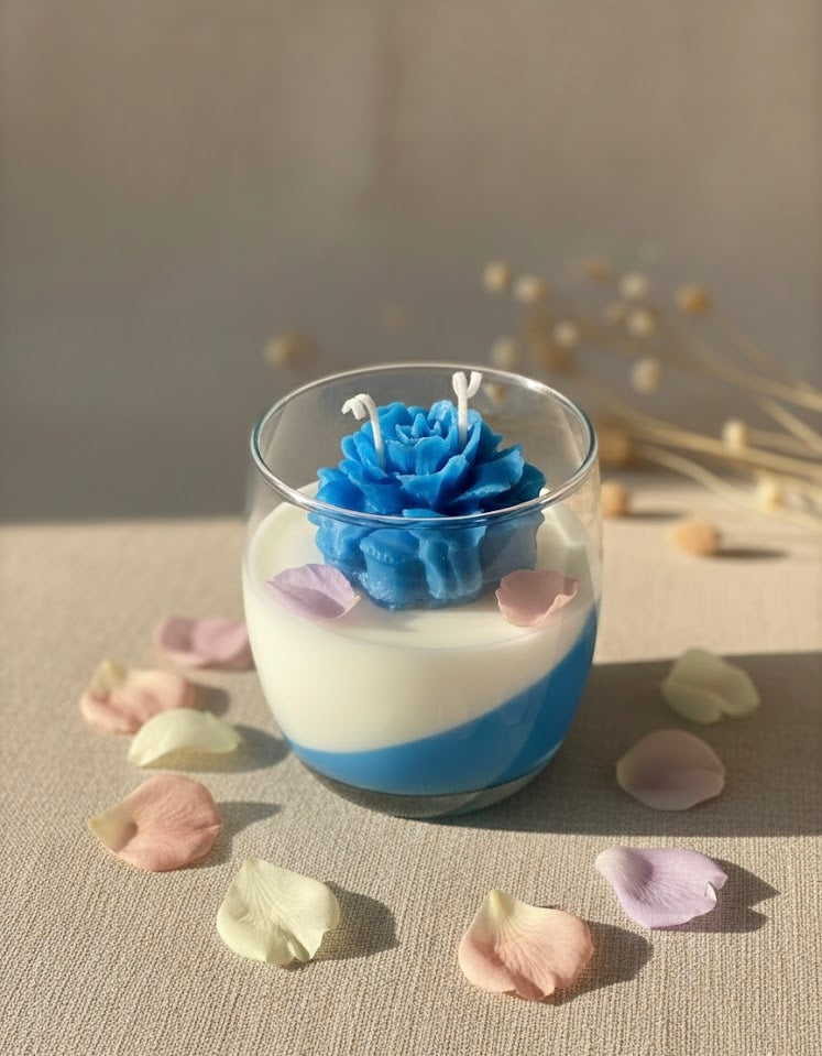 Floral Jar Candle